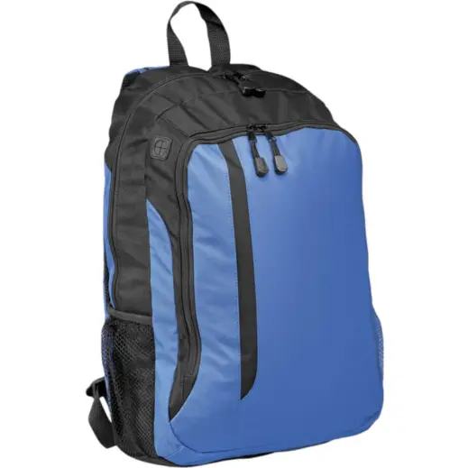 Cobalt Backpack Blue Front Unbranded